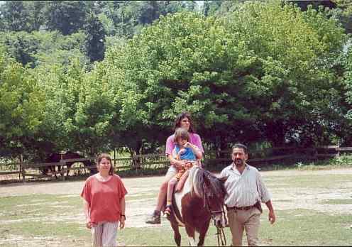 Tessi auffem Pferd Tessi auffem Pferd