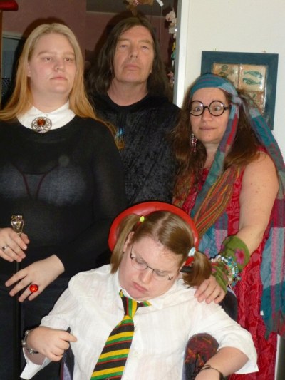 Professor Trelawney, Professor Snape, Lucius Malfoy und die maulende Myrte
